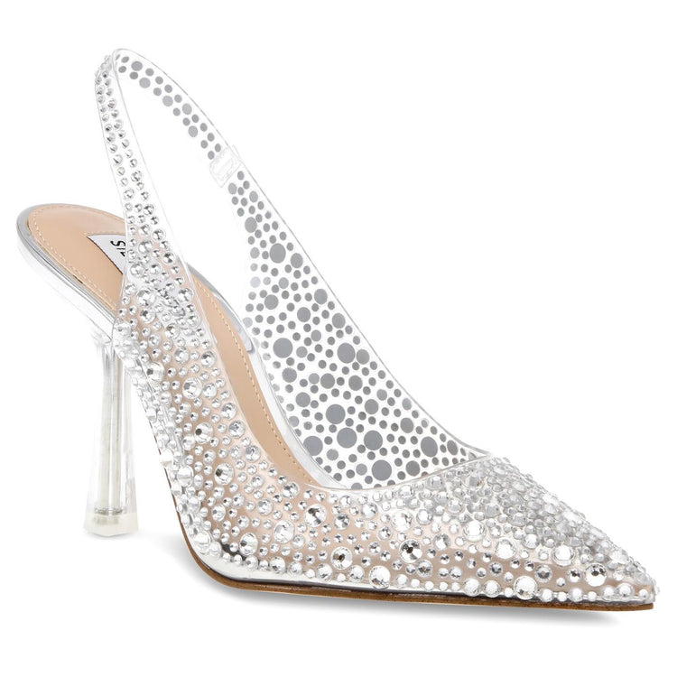 Jeweler Clear - Scarpe Décolleté Donna Bianco / Argento SMSJEWELER-CLE  STEVE MADDEN 
