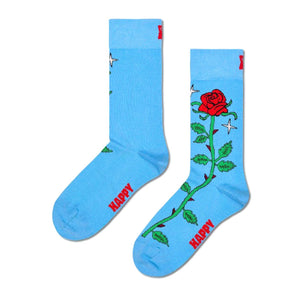 Rose Sock -- Calzini Uomo Multicolore P004172 BLUE HAPPY SOCKS 