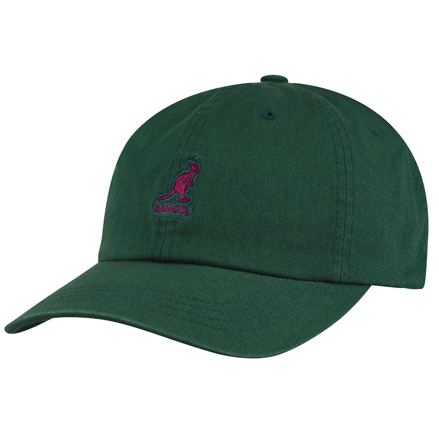 Washed Baseball Algae - Cappellino con Visiera Verde K5165HT-AL351  KANGOL 