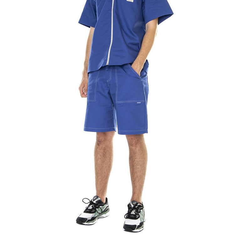 M' Buffer Short Royale Blue - Bermuda Uomo Blu S23SPBUFF-BLUE  USUAL 