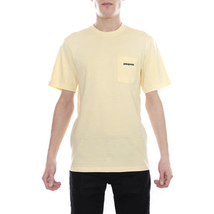 M s P-6 Logo Pocket Responsibili-Tee Crest Yellow 39178-CSTY  PATAGONIA 