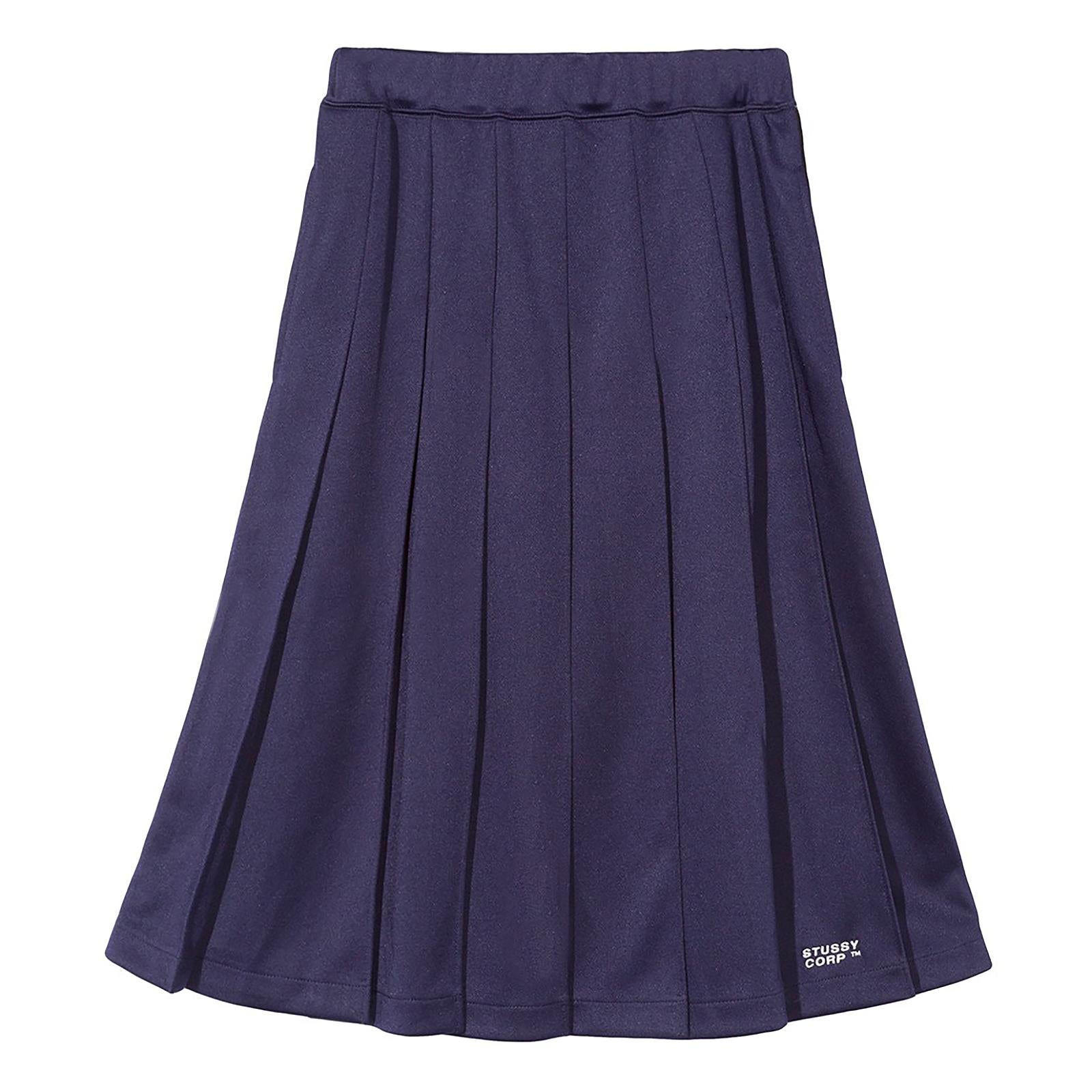 SLOANE TRACK SKIRT NAVY 214440-NAVY  STUSSY 