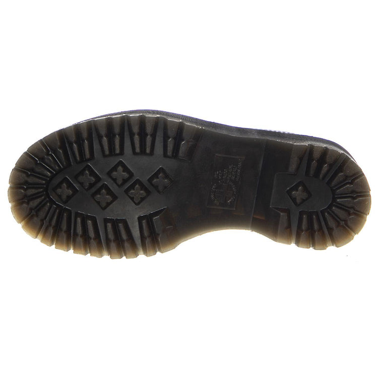 Adrian Quad Platform Loafers - Mocassini in Pelle con Nappe Donna Neri 27989001  DR.MARTENS 