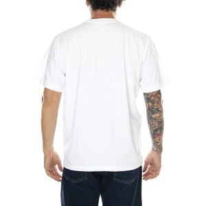 M' Establihsed Works Bold Tee SS White - Maglietta Girocollo Uomo Bianca 131080330-WHT  OBEY 