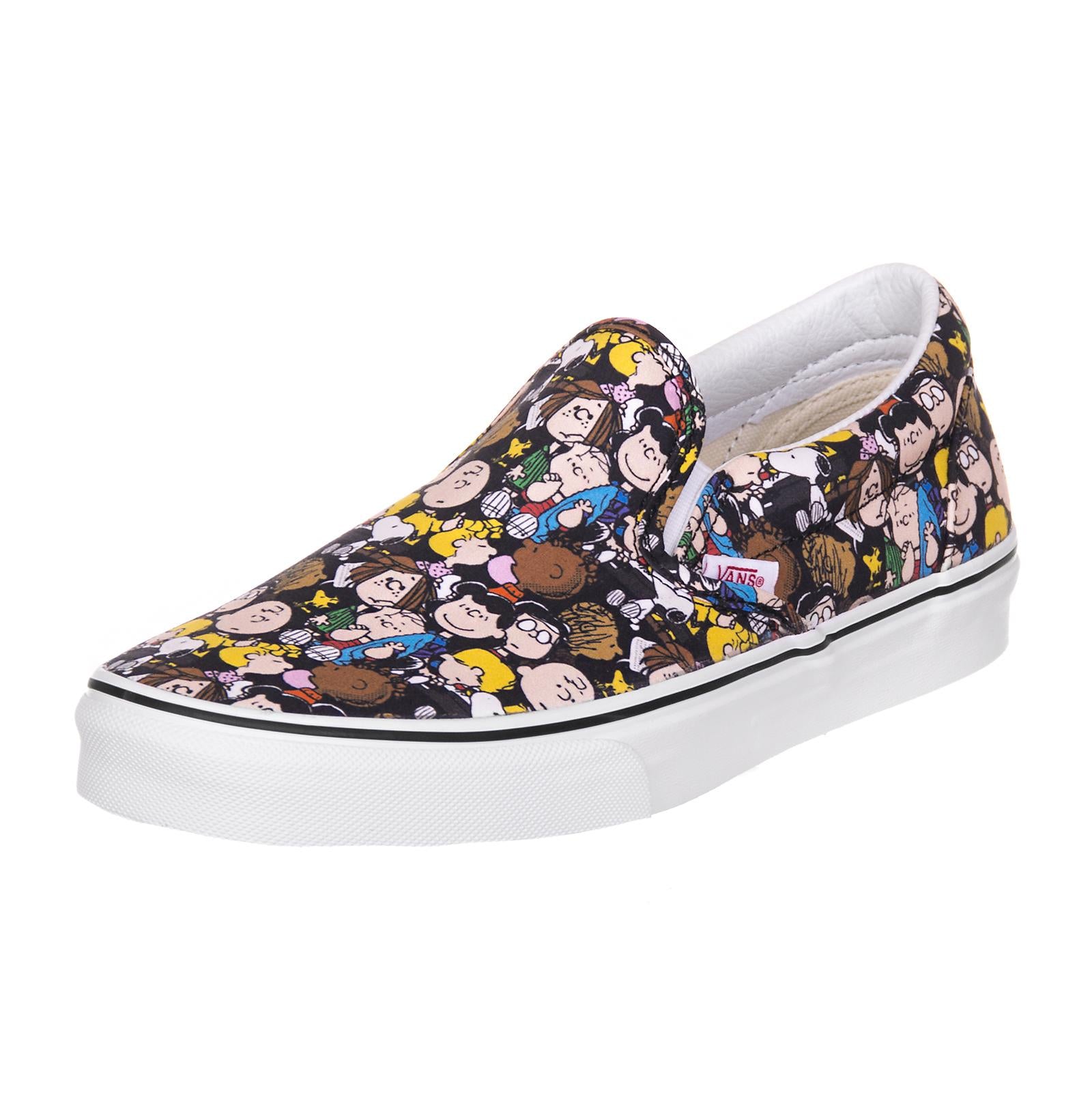 UA CLASSIC SLIP-ON (PEANUTS) The Gang Black VA38F7OQX  VANS 