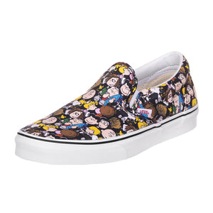 UA CLASSIC SLIP-ON (PEANUTS) The Gang Black VA38F7OQX  VANS 
