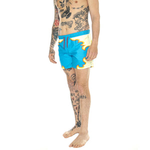 Bling It Swimshorts 6300 - Costume da Bagno Uomo Multicolore BLI116-6300-6300  HAPPY SOCKS 