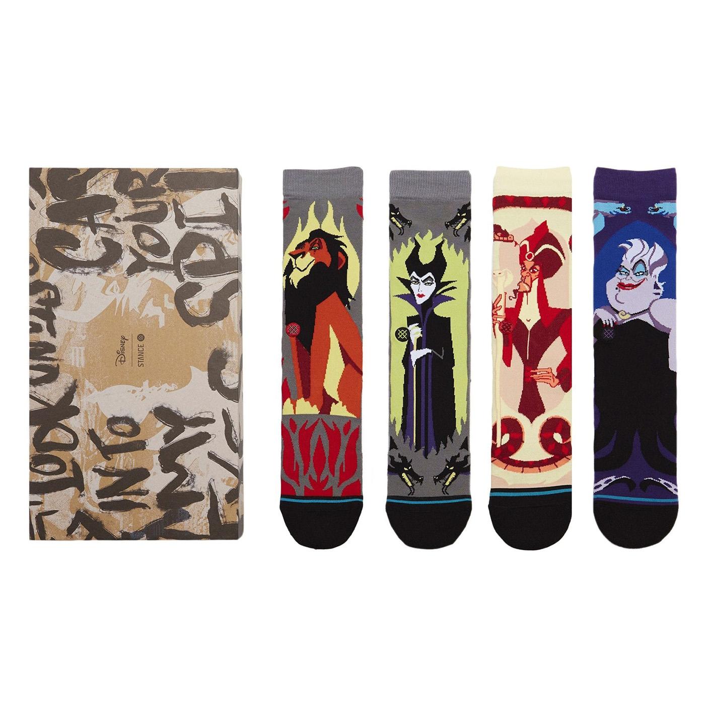 Villain Box Set Disney - Set da 4 Paia di Calzini Multicolore A545C20VIB  STANCE 