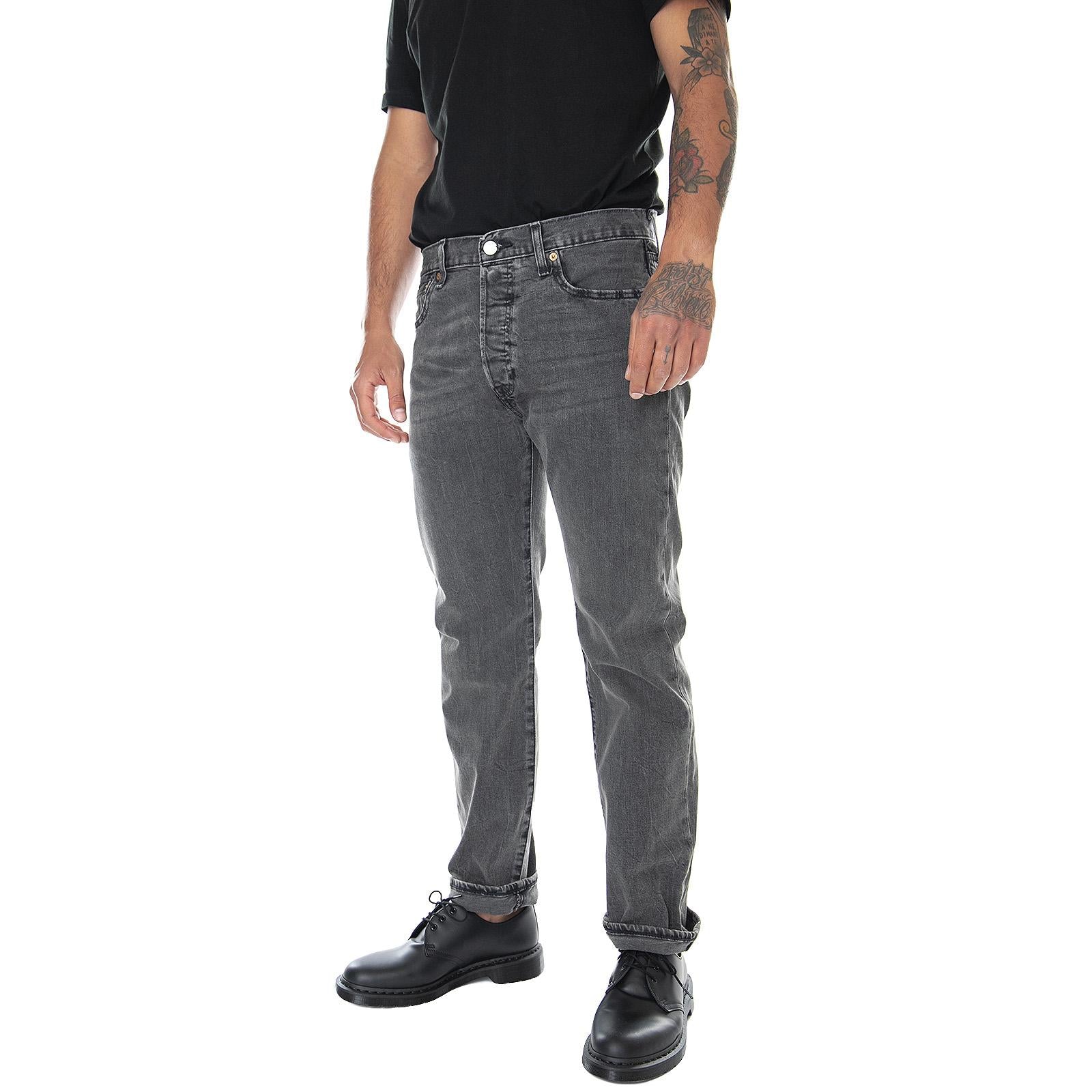 501 Levi's Original - Denim Jeans Uomo Grigi 00501-3059 . LEVIS 
