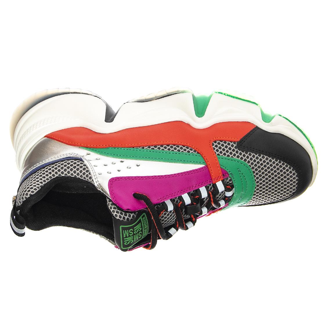 City Soul Org / Sil - Scarpe Stringate Profilo Basso Donna Multicolore SMPCITY SOUL-ORGSIL  STEVE MADDEN 