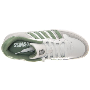 Court Pasilades White / Grey Shoes - Scarpe Stringate Profilo Basso Uomo Bianche / Multicolore 06931-950-M  K-SWISS 