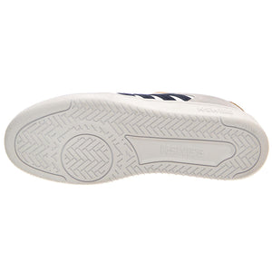 Court Pasilades White / Navy / Gold Shoes - Scarpe Stringate Profilo Basso Uomo Bianche / Multicolore 06931-856-M  K-SWISS 