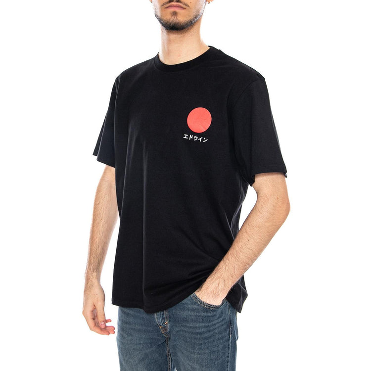 Japanese Sun TS Black - Maglietta Girocollo Uomo Nera I025020. 89.67 EDWIN 
