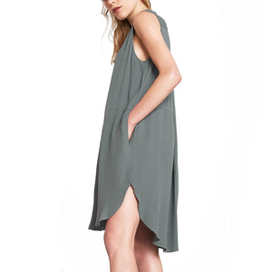 Vilde - Abito Camicia Donna Verde 181661-947  ELVINE 