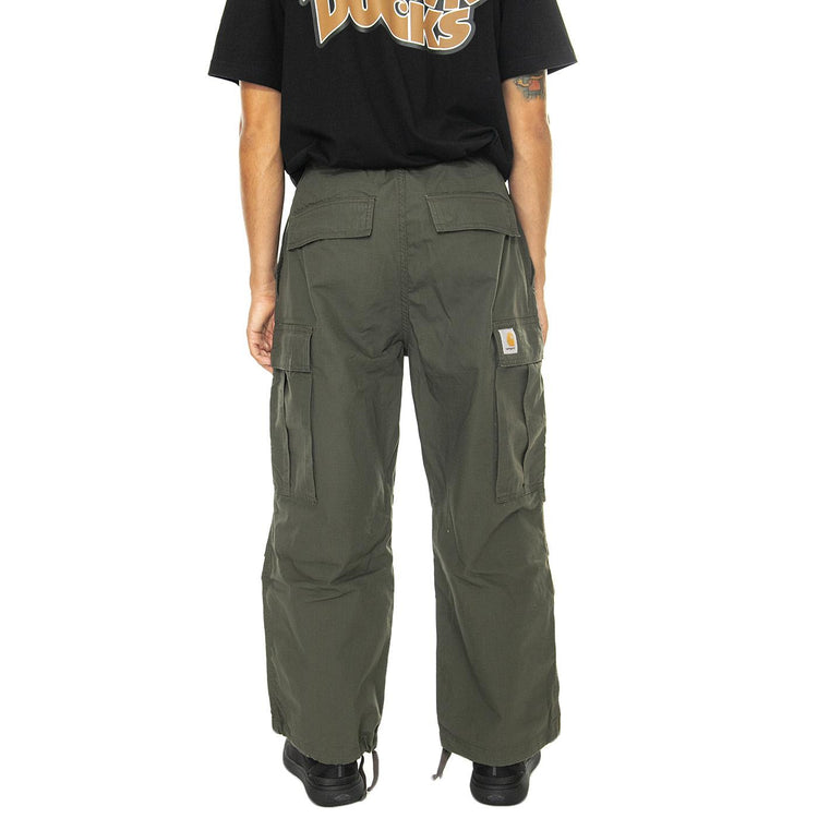 Jet Cargo Pant Cypress /rinsed - Pantaloni Cargo Uomo Verdi I032967.6302  CARHARTT WIP 