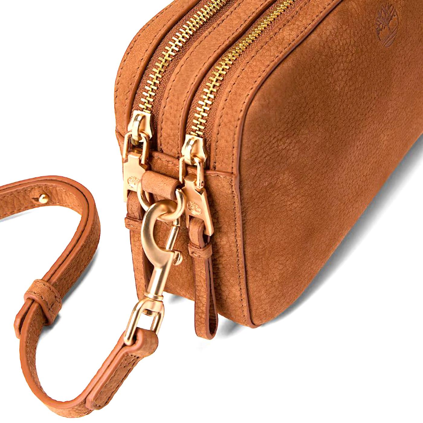 Soft Leather Camera Bag Brown - Borsa a Tracolla in Pelle Marrone TB0A43H BEZY1 TIMBERLAND 