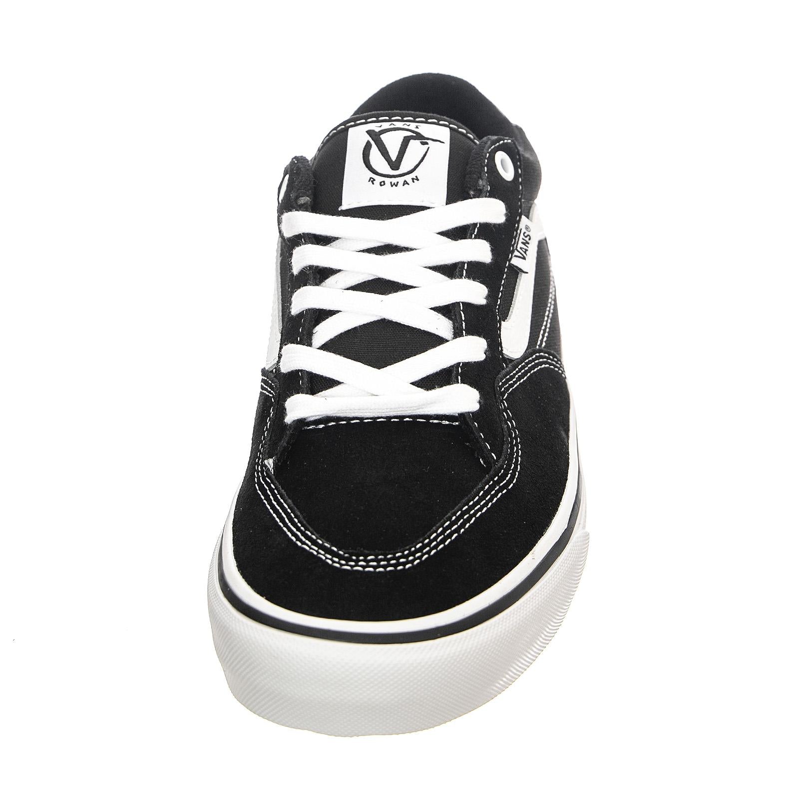 Rowan - Black True White - Scarpe Stringate Profilo Basso Uomo Nere VN0A5JIC6BT1  VANS 