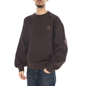 Vista Sweat -- Felpa Uomo Palisander Marrone I029522.33HGD . CARHARTT WIP 