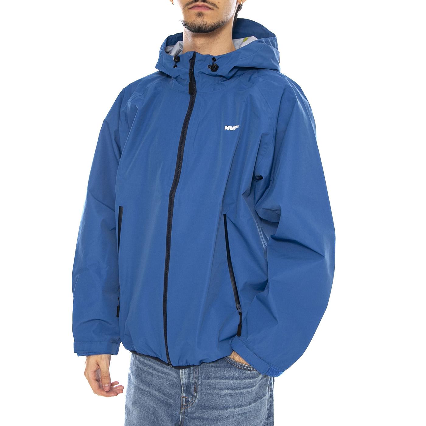 Rainier Shell Jacket CO Blu - Giacca Uomo Blu JK00458 CBL HUF 