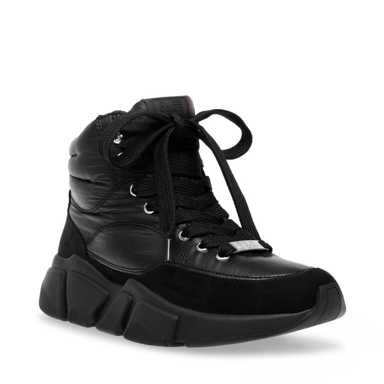 Gameplan Black - Stivaletti Stringati Profilo alla Caviglia Donna Neri SMPGAMEPLAN-BLA  STEVE MADDEN 