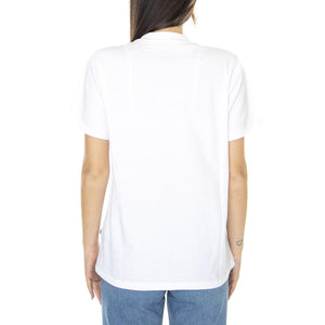 W' Icon Logo Tee White - Maglietta Girocollo Donna Bianca DK0A4XCAWHX1  DICKIES 