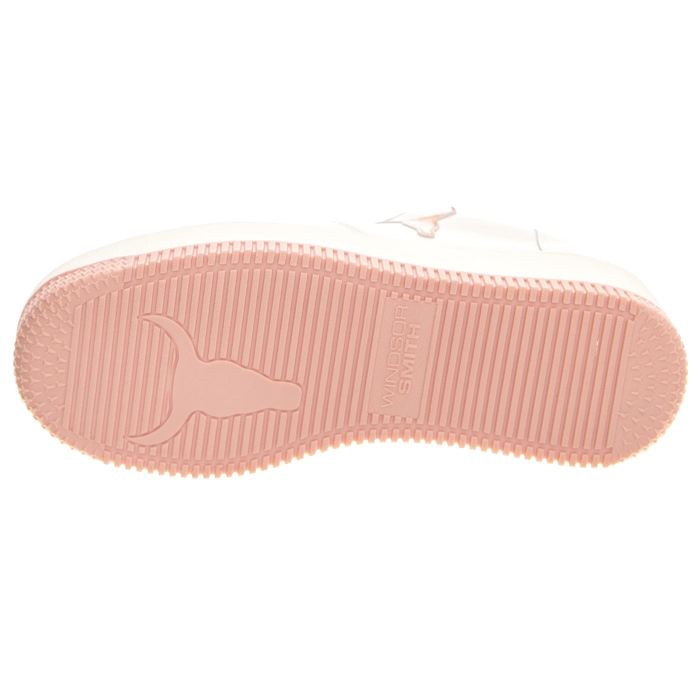 Recharge White + Blossom Leather - Scarpe Donna Bianche WSPRECHARGE-WHIBLO  WINDSOR SMITH 