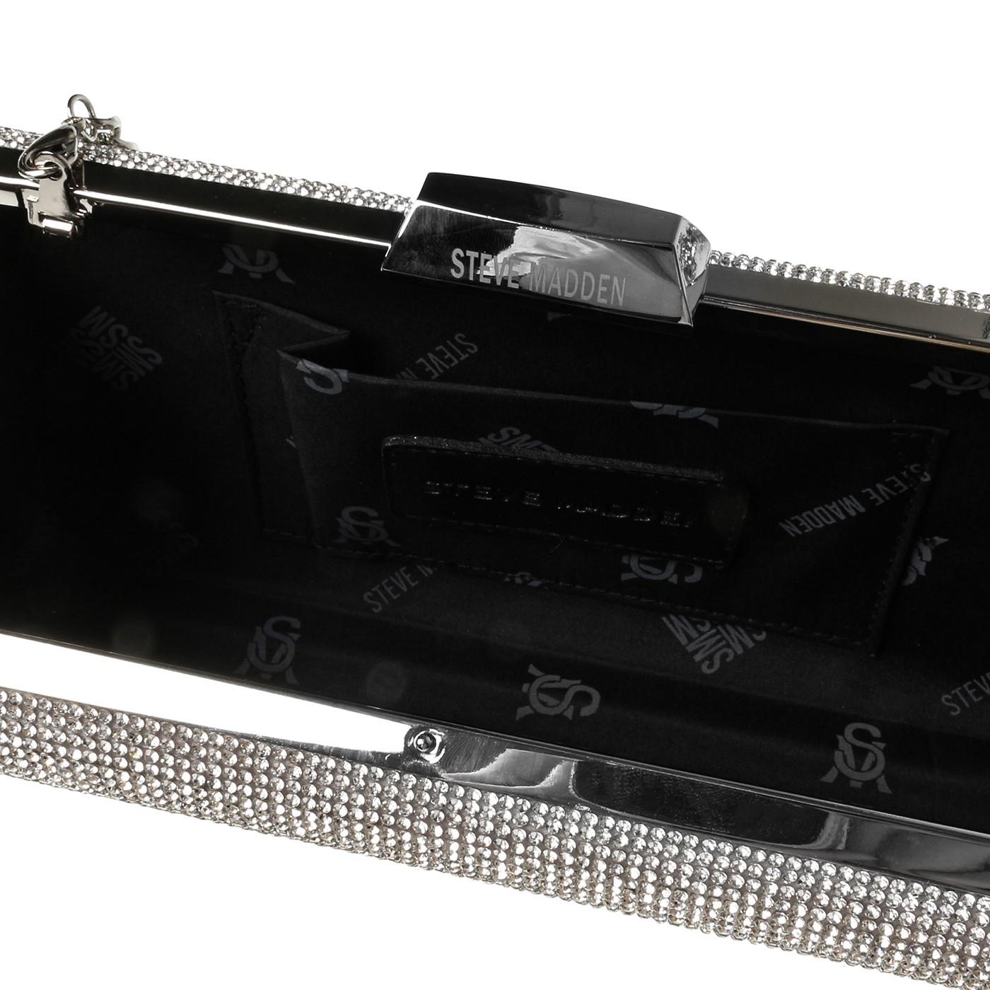 BCapsol Clear - Borsa a Tracolla Argento SMABCAPSOL-CLR  STEVE MADDEN 