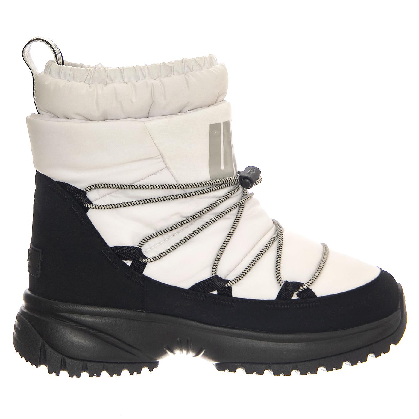 W Yose Puffer Mid White - Stivaletti Donna Bianchi W-1131978WHT  UGG 
