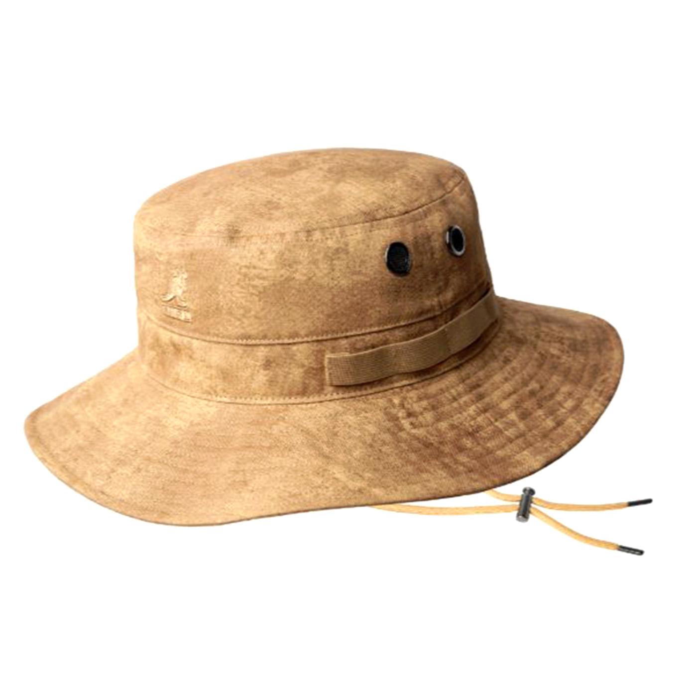Salvaged Outdoor Hat Beige - Cappellinon da Pescatore Beige K5437-BG265  KANGOL 