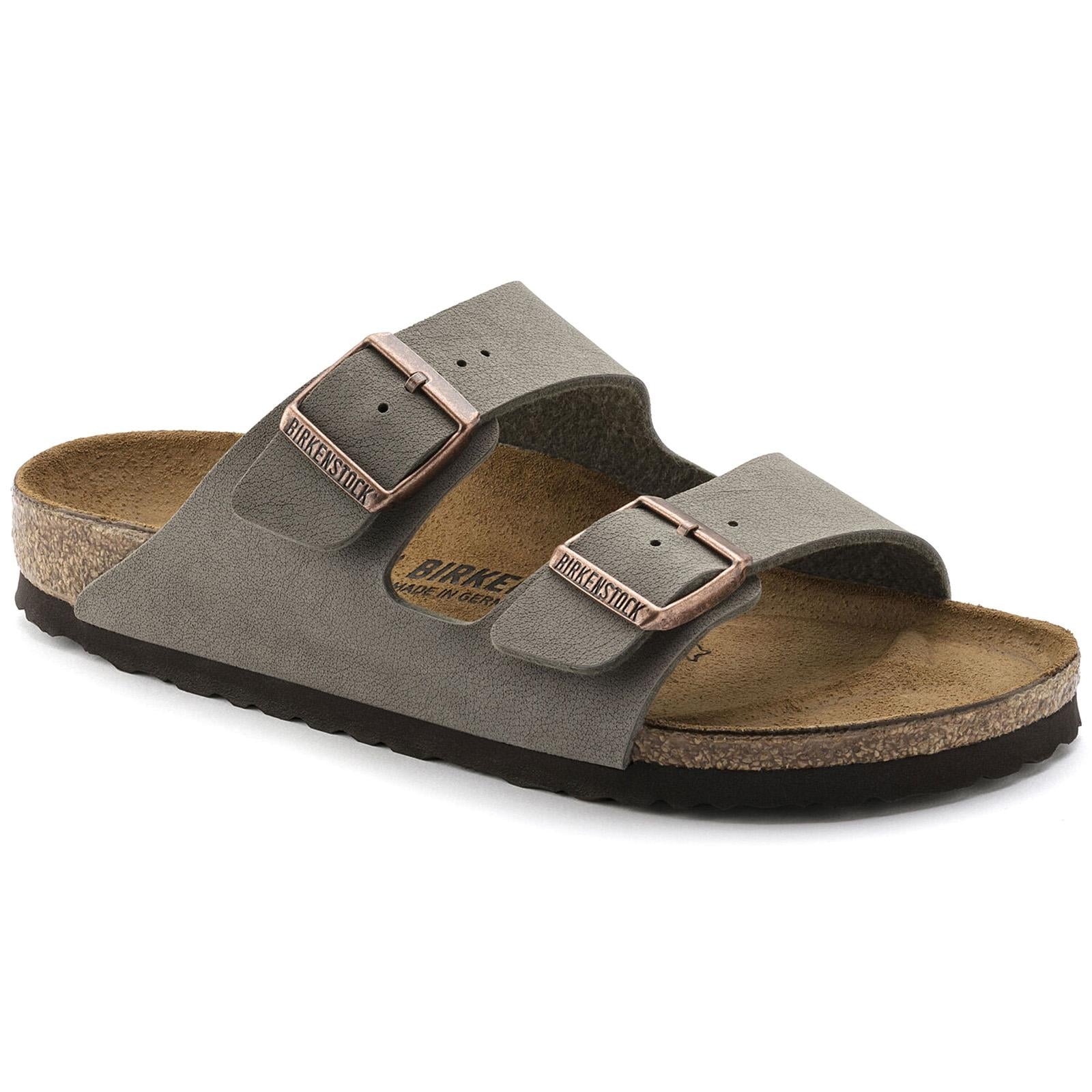 Arizona Birkibuc - Sandali Uomo / Donna Grigio / Stone - Calzata Stretta 151213  BIRKENSTOCK 