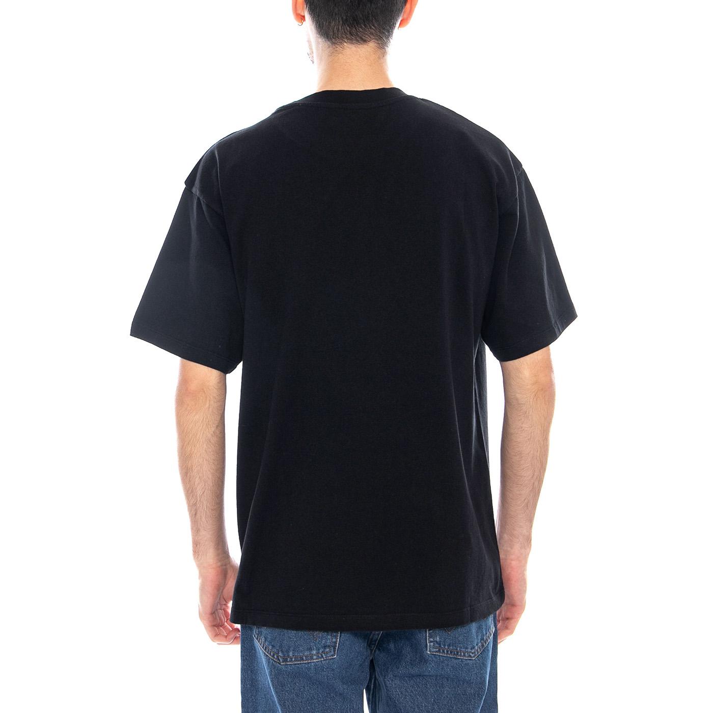 High Life Low Levels Chest TS - Maglietta Girocollo Uomo Nera I035025. 89.67 EDWIN 