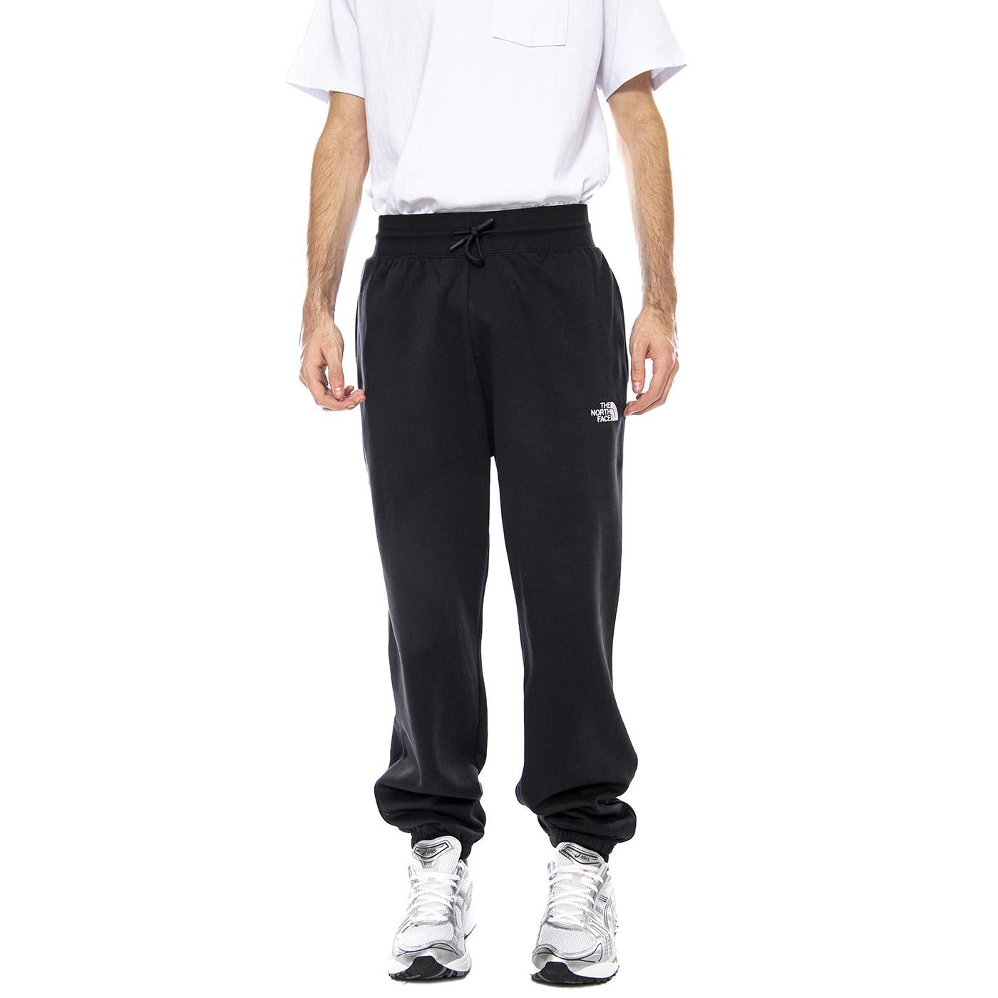 M Essential Relaxed Straight Jogger Black - Pantaloni Uomo Neri NF0A8C1F JK31 THE NORTH FACE 