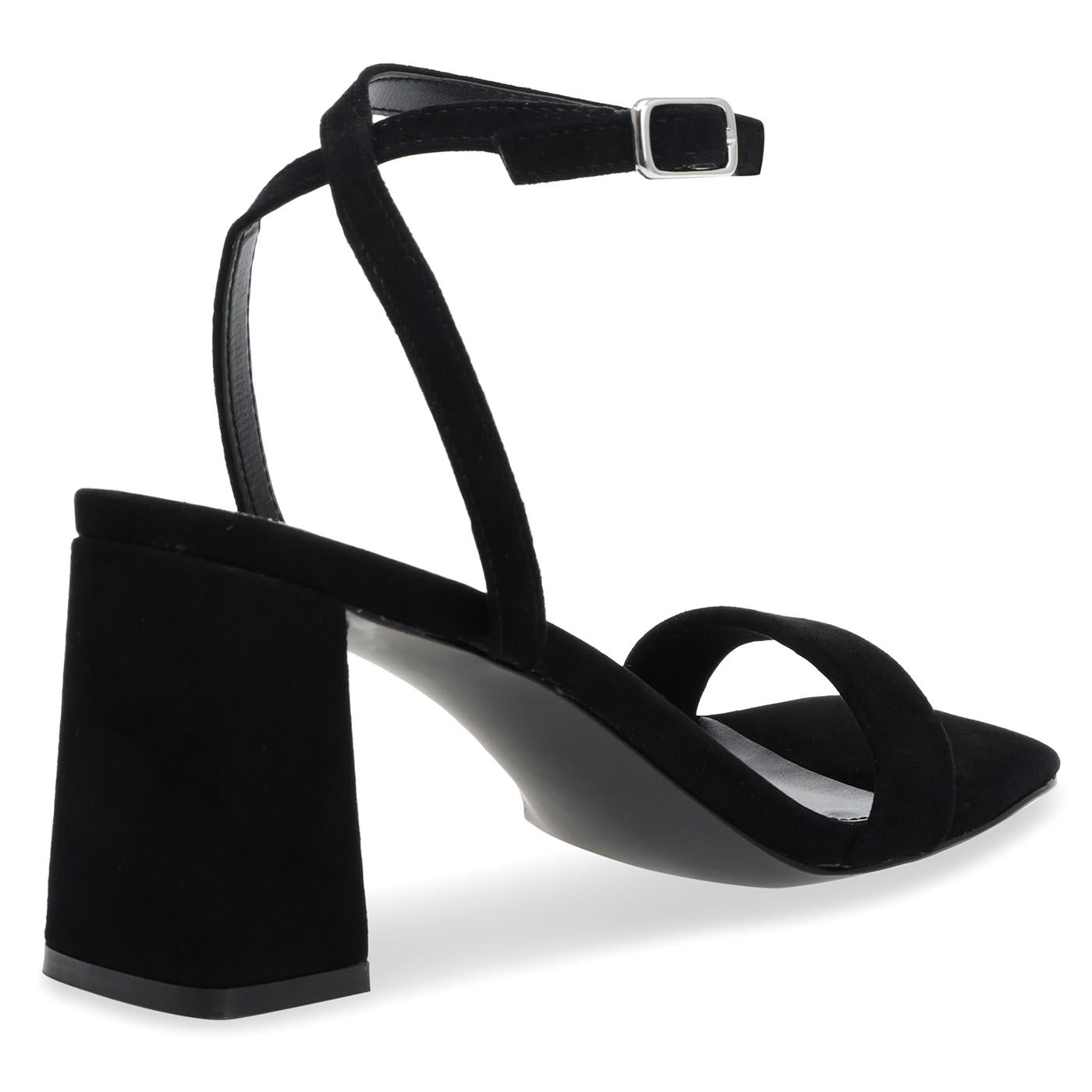 Luxe Black Suede - Sandali Donna Neri SMSLUXE-BLKS  STEVE MADDEN 