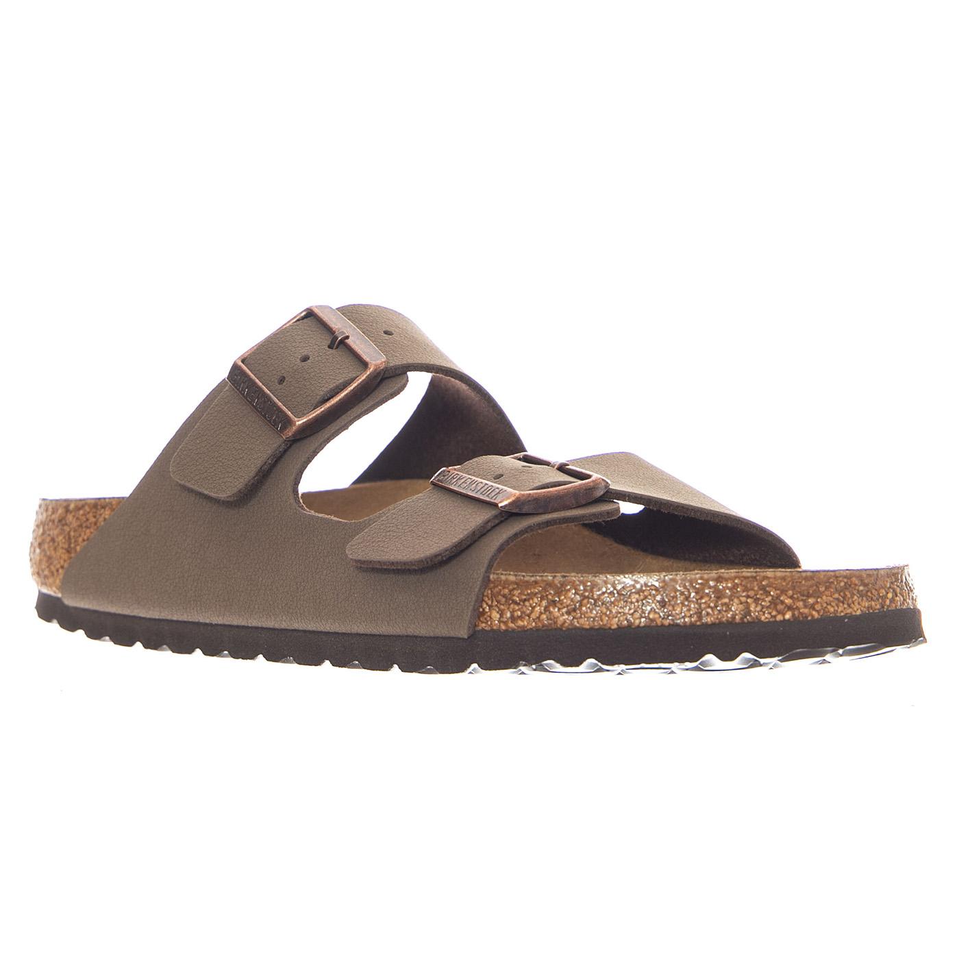 Arizona Birkibuc Narrow Fit Mocca - Sandali Donna / Uomo Marroni 151183 MCA BIRKENSTOCK 