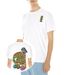 M' Erk14 For London 06 White - Maglietta Girocollo Uomo Bianca ERK14-06  LONDON STORE 