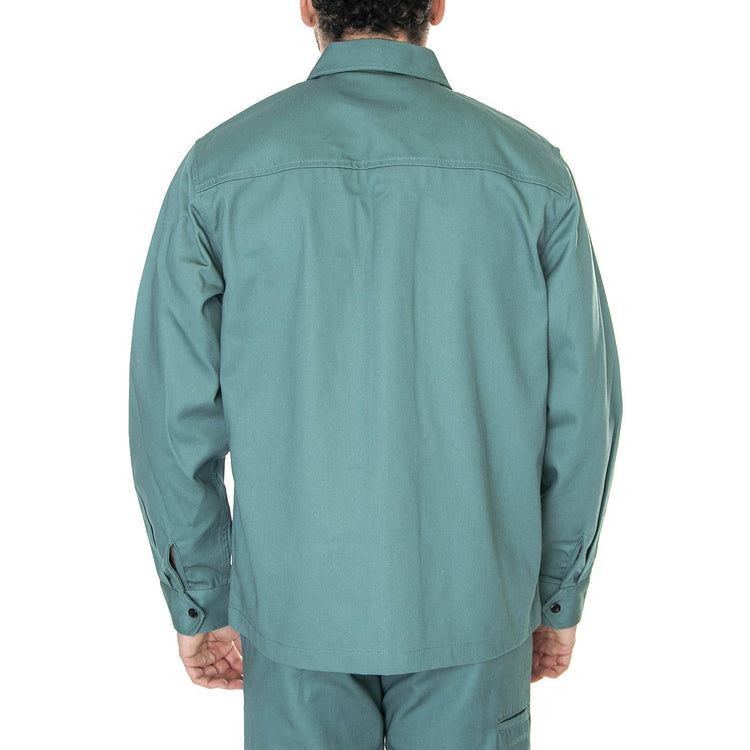 HIGHSNOBIETY x DICKIES Shirt Lincoln Green - Camicia Uomo Verde DK0A4XXLLN01  DICKIES 