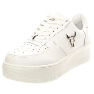Rise White / Silver Brave 3D White - Scarpe Donna Bianche WSPRISE-WHISIL  WINDSOR SMITH 