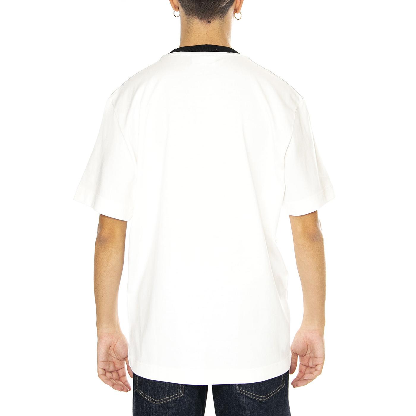 T-Shirt TH3837-70V White - Maglietta Girocollo Uomo Bianca TH3837-70V  LACOSTE 