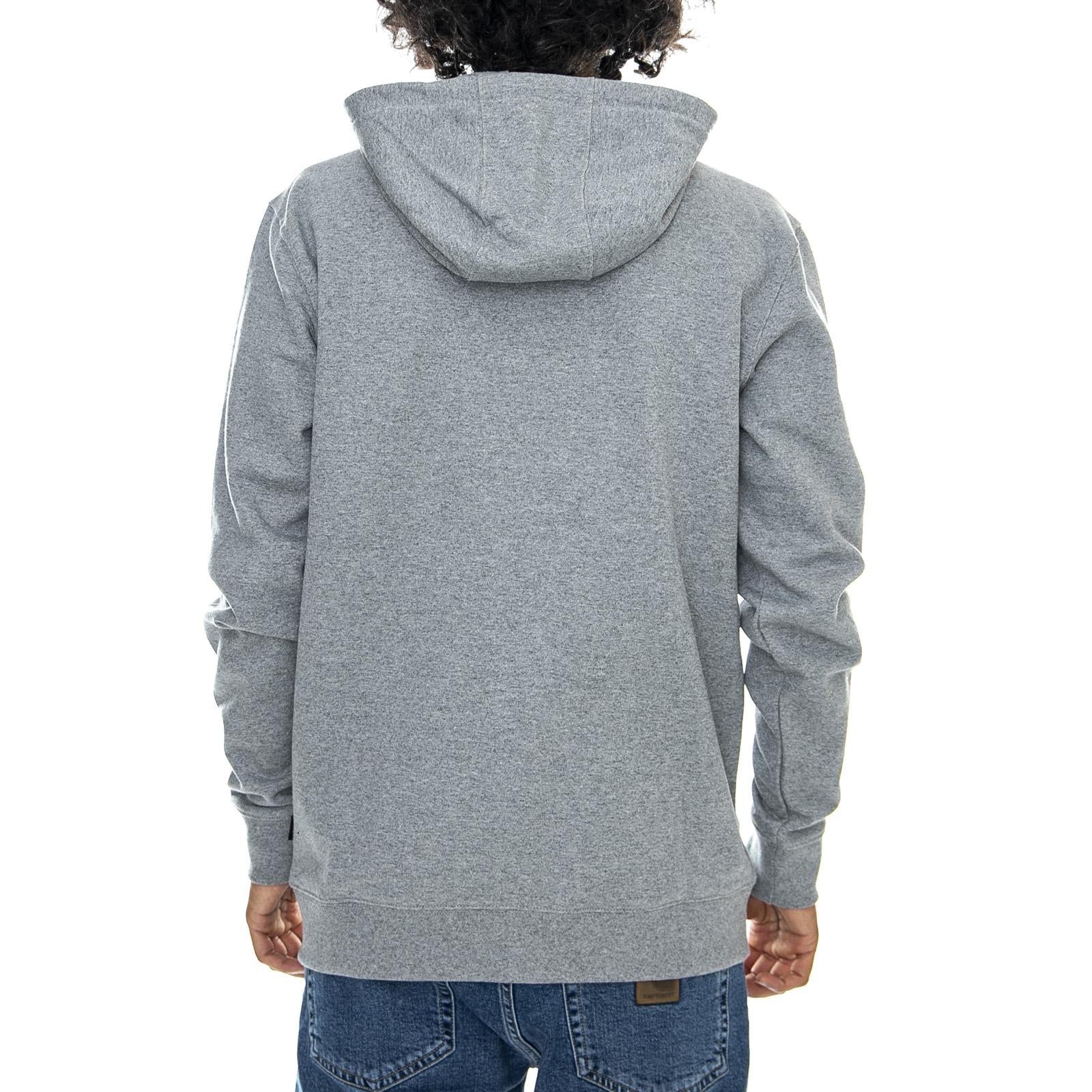 Mn Classic Zip - Heather Concrete - Felpa con Cappuccio e Zip Uomo Grigia VN0A456CADY1  VANS 