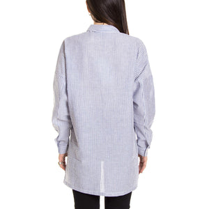 MOUNIA L/S SHIRT FADED DENIM 140840097-597  MINIMUM 