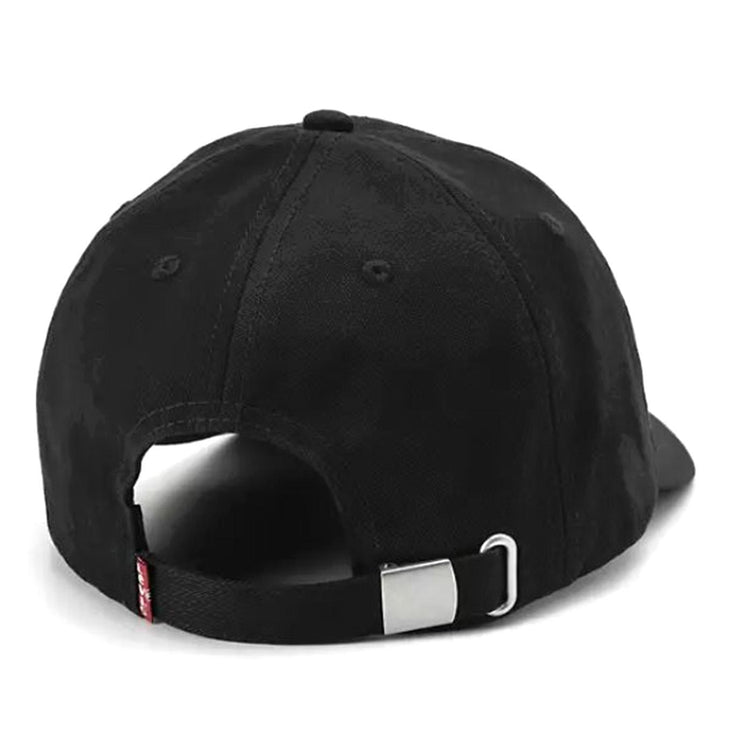 Autunno / Inverno - Relaxed Dad Heritage Cap Caviar Black - Cappellino Nero 000A9-0000 . LEVIS 