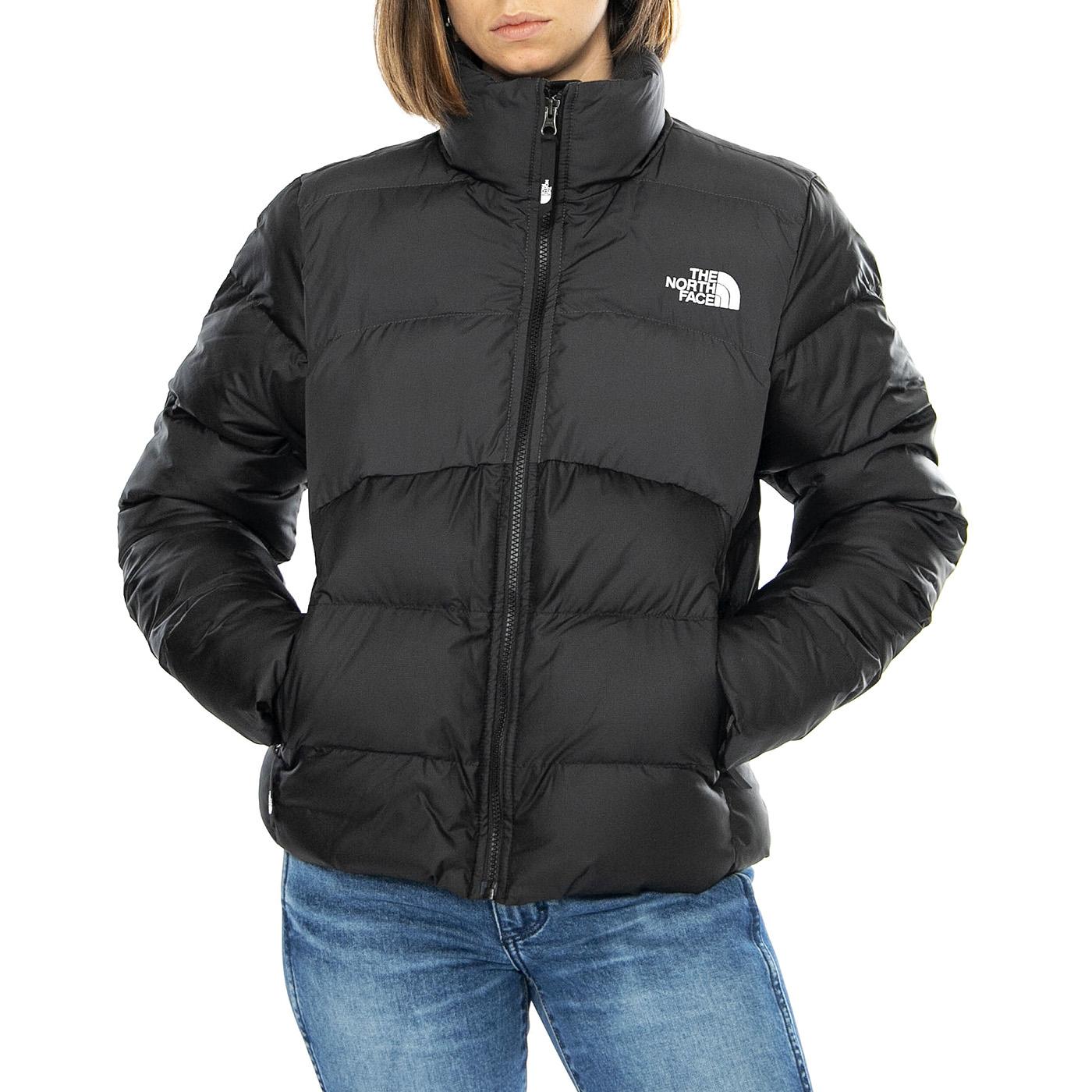 W Saikuru Jacket TNF Black / Asphaly Grey - Giacca Donna Nera NF0A89JDKT01 . THE NORTH FACE 
