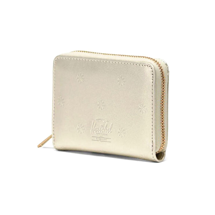 Herschel Tyler Wallet Vegan Leather Champagne Metallic - Portafoglio Zip in Pelle Vegana Beige 11164 06516 HERSCHEL 