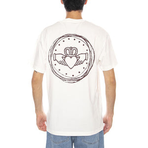 Relaxed Graphic Tee Ecru - Maglietta Girocollo Uomo Panna 112370511  LEE 