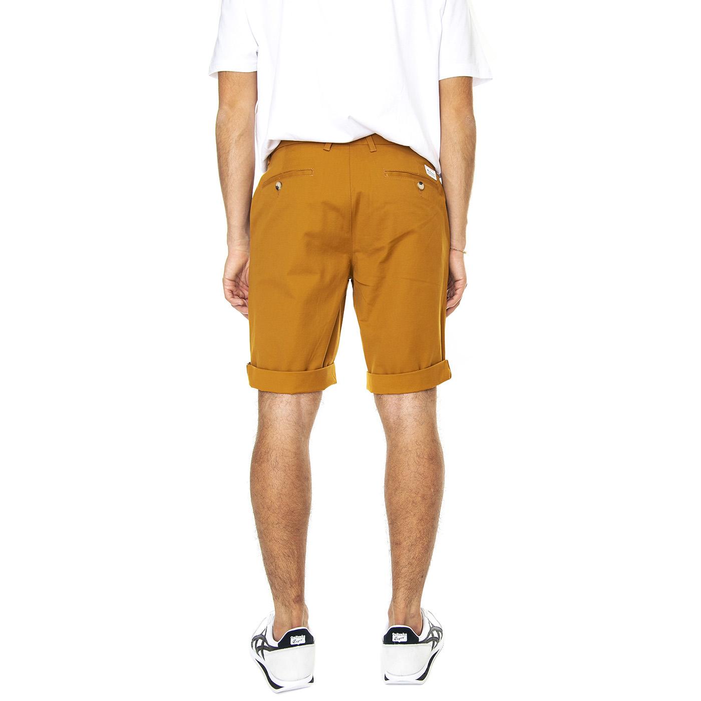 Signature Chino Short Gold - Bermuda Uomo Marroni 59177-470  BEN SHERMAN 