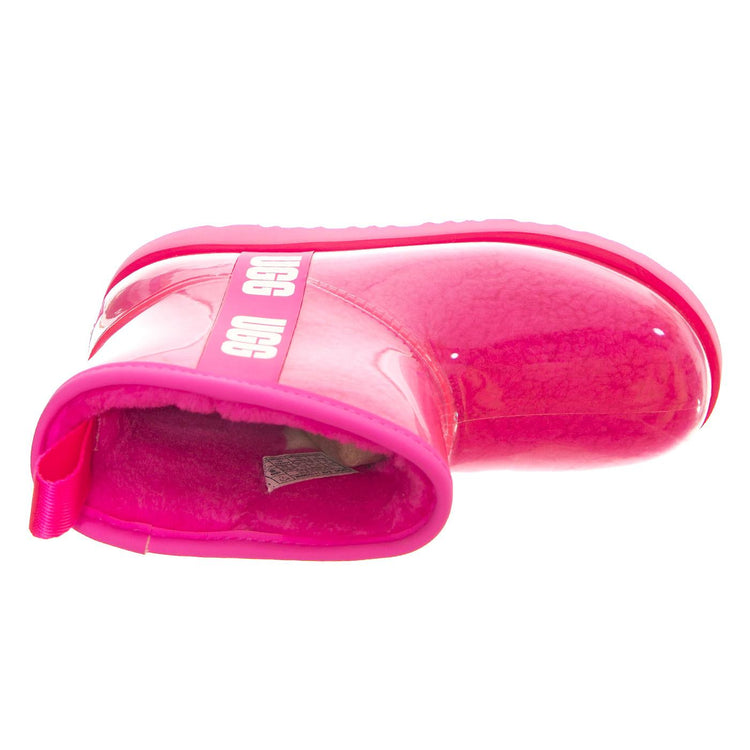 Classic Clear Mini II Taffy Pink K - Stivaletti Bambino Rosa UGKCLCLEMTP1112386K  UGG 