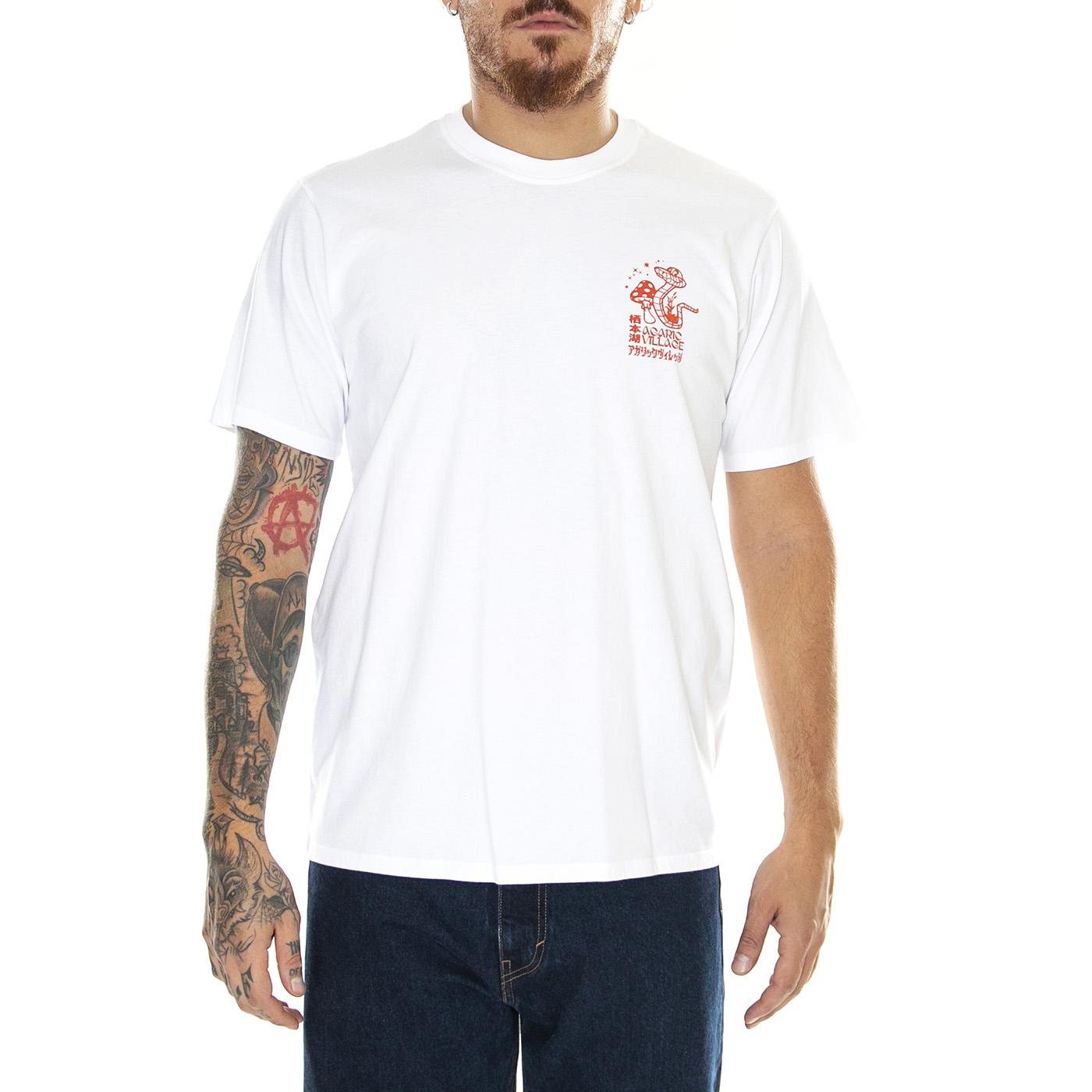 Agaric Village TS White - Maglietta Girocollo Uomo Bianca I032552.02.67.  EDWIN 