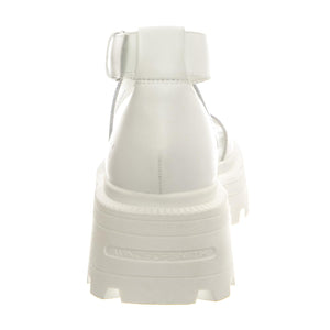 Reveal White Leather - Sandali Donna Bianchi WSSREVEAL-WHI  WINDSOR SMITH 