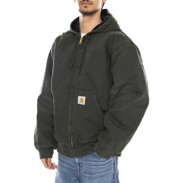 OG Active Jacket Olive - Giacca con Cappuccio Uomo Verde I035891.494O . CARHARTT WIP 