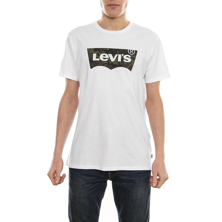 HOUSEMARK TEE CAMO FILL WHITE 22489-0083  LEVIS 